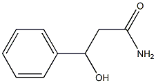 Benzenepropanamide,b-hydroxy- Structure
