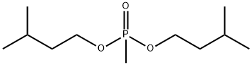 Phosphonic acid, methyl-, bis(3-methylbutyl) ester, 2452-70-2, 结构式