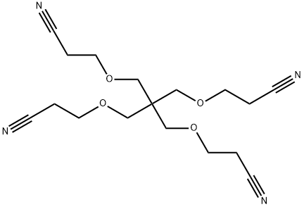 Tetra(Cyanoethoxymethyl) Methane 结构式