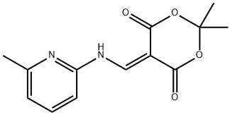 2,2-dimethyl-5-{[(6-methylpyridin-2-yl)amino]methylidene}-1,3-dioxane-4,6-dione