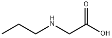 Glycine, N-propyl- 化学構造式