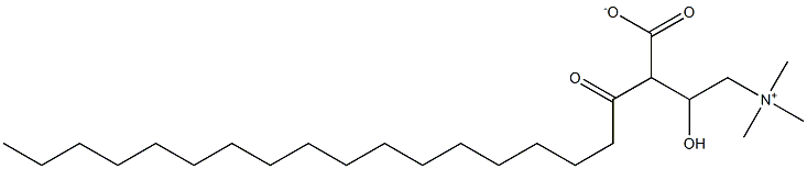 STEAROYL-L-CARNITINE Structure