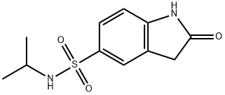 2-oxo-2,3-dihydro-1H-indole-5-sulfonic acid isopropylamide Structure