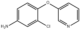 3-chloro-4-(pyridin-3-yloxy)aniline Structure