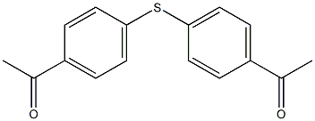 Ethanone, 1,1'-(thiodi-4,1-phenylene)bis- Structure