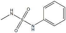 N-(methylsulfamoyl)aniline Struktur