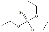 Phosphoroselenoic acid,O,O,O-triethyl ester,2651-89-0,结构式