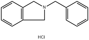 2-Benzyl-2,3-dihydro-1H-isoindole hydrochloride Structure