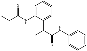 N,N'-2,2'-biphenyldiyldipropanamide Struktur