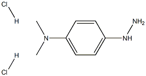 4-Hydrazinyl-N,N-dimethylanilin e dihydrochloride Structure