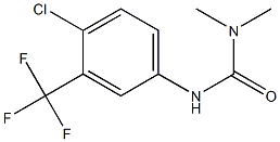 Urea, N'-[4-chloro-3-(trifluoromethyl)phenyl]-N,N-dimethyl- Structure