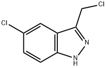 5-Chloro-3-(chloromethyl)-1h-indazole, 27328-69-4, 结构式