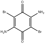 2,5-Cyclohexadiene-1,4-dione,2,5-diamino-3,6-dibromo- Structure
