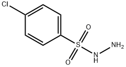 Benzenesulfonic acid,4-chloro-, hydrazide Struktur