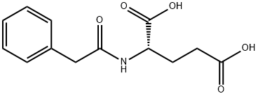 2-(2-苯基乙酰氨基)戊二酸, 2752-35-4, 结构式