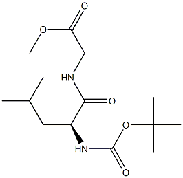 (叔丁氧羰基)-L-亮氨酰甘氨酸甲酯