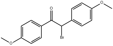 Ethanone,2-bromo-1,2-bis(4-methoxyphenyl)-|2-溴-1,2-二(4-甲氧苯基)乙酮