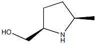 [(2R,5R)-5-methylpyrrolidin-2-yl]methanol 结构式