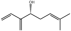 (R)-2-METHYL-6-METHYLENEOCTA-2,7-DIEN-4-OL,28385-56-0,结构式