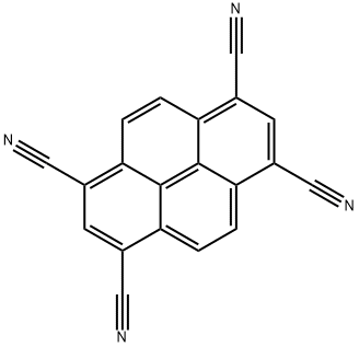 1,3,6,8-tetracyanopyrene Structure