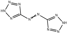 2H-Tetrazole,5,5'-(1,2-diazenediyl)bis- Structure