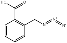 2-叠氮甲基苯甲酸 结构式