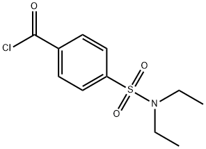 4-[(diethylamino)sulfonyl]benzoyl chloride Structure