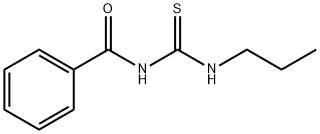 N-(propylcarbamothioyl)benzamide Struktur