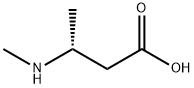 N-Methyl-R-3-amino-Butanoic acid Struktur