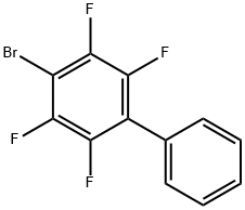 1,1'-Biphenyl, 4-bromo-2,3,5,6-tetrafluoro- Structure