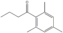 1-Butanone,1-(2,4,6-trimethylphenyl)- Structure