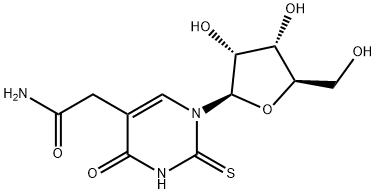 5-Aminocarbonylmethyl-2-thiouridine Structure