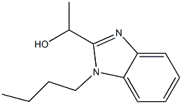 1-(1-butyl-1H-benzo[d]imidazol-2-yl)ethan-1-ol Structure