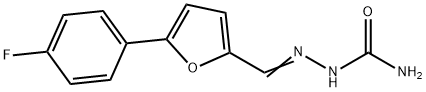 (E)-2-((5-(4-fluorophenyl)furan-2-yl)methylene)hydrazine-1-carboxamide Structure