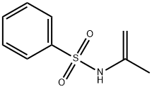 N-prop-1-en-2-ylbenzenesulfonamide Struktur