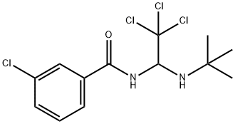N-[1-(tert-butylamino)-2,2,2-trichloroethyl]-3-chlorobenzamide