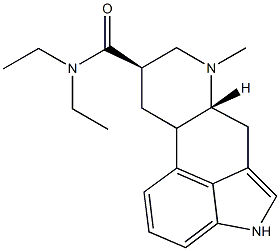 Ergoline-8-carboxamide,N,N-diethyl-6-methyl-, (8b)- (9CI) Struktur