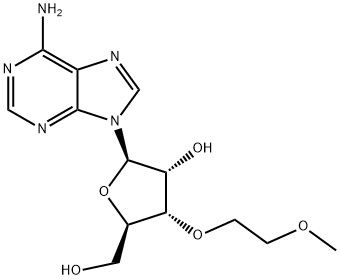 3'-O-(2-Methoxyethyl)adenosine Struktur