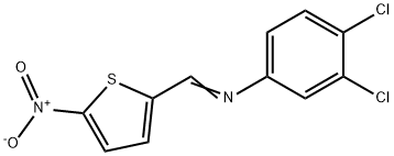 (3,4-dichlorophenyl)[(5-nitro-2-thienyl)methylene]amine,303759-66-2,结构式