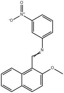 303771-81-5 N-[(2-methoxy-1-naphthyl)methylene]-3-nitroaniline