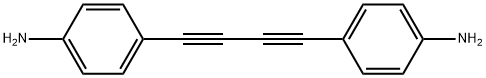 4,4'-(丁-1,3-二炔-1,4-二基)二苯胺,30405-78-8,结构式