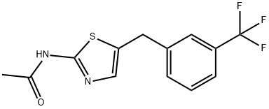 304895-19-0 N-(5-(3-(trifluoromethyl)benzyl)thiazol-2-yl)acetamide