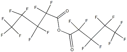 Nonafluoropentanoic anhydride 化学構造式