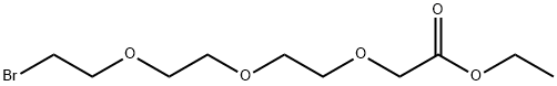 ethyl 2-(2-(2-(2-bromoethoxy)ethoxy)ethoxy)acetate Structure