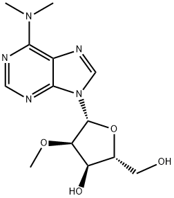 Adenosine, N,N-dimethyl-2'-O-methyl- Struktur