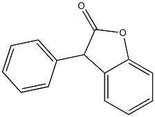 3-苯基苯并呋喃-2(3H)-酮,3117-37-1,结构式