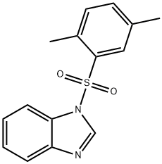 1-((2,5-dimethylphenyl)sulfonyl)-1H-benzo[d]imidazole Structure
