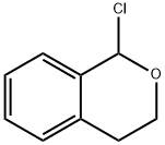 1-Chloro-3,4-dihydro-1H-2-benzopyran 结构式