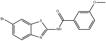 N-(6-bromobenzo[d]thiazol-2-yl)-3-methoxybenzamide Structure