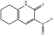3-Nitro-5,6,7,8-tetrahydro-quinolin-2-ol 化学構造式